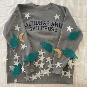 Taylor Swift Auroras Sad Prose Crewneck Pullover